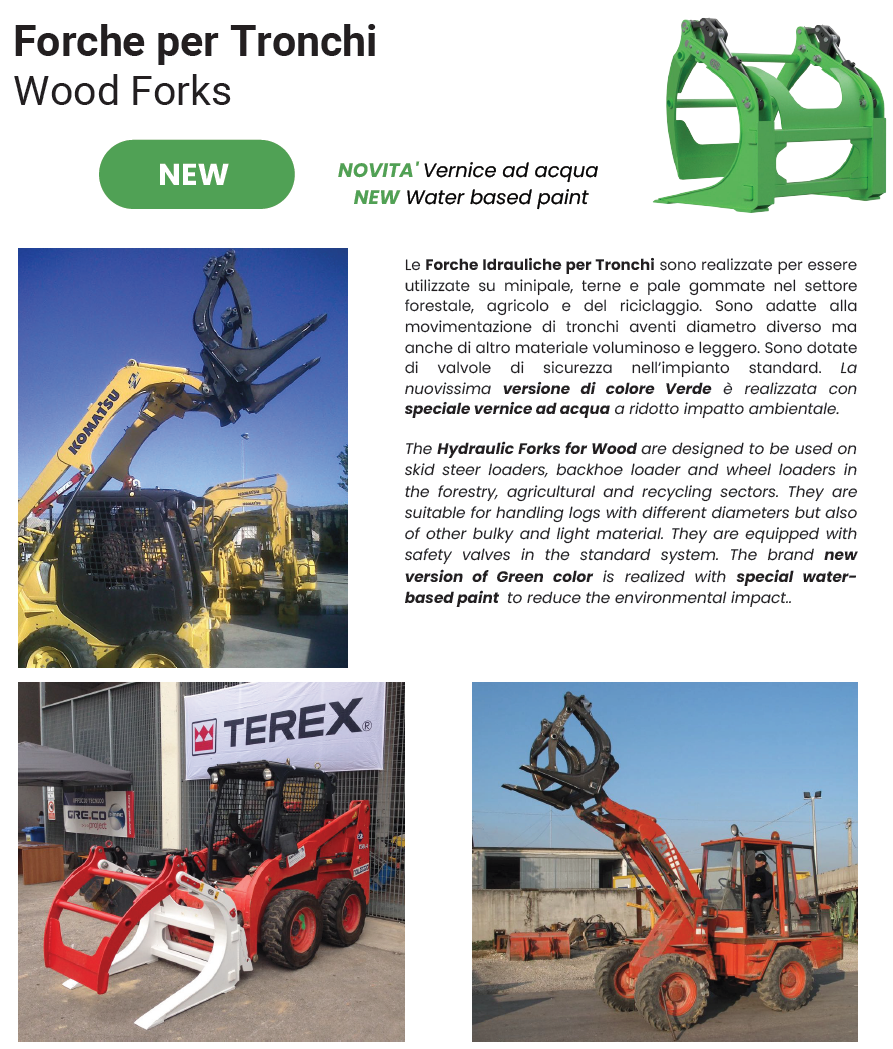 Forche per Tronchi Scheda